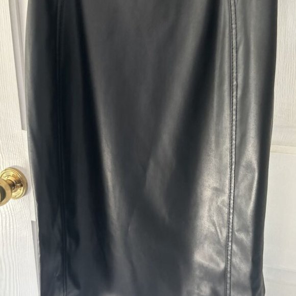 NEW WITH TAGS**CALVIN KLEIN**SUPER SOFT **BLACK*SHEATH DRESS*SIZE 6 - Picture 6 of 12